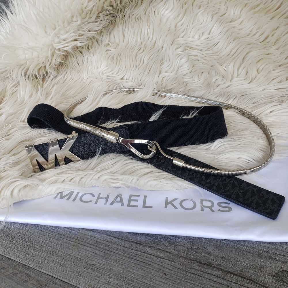 MICHAEL KORS - 2 belt bundle